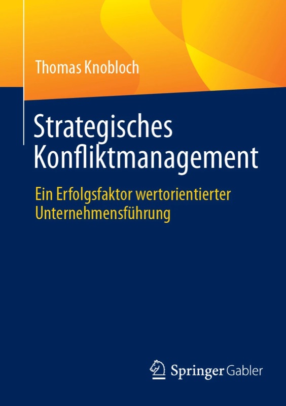 Buchcover: Strategisches Konfliktmanagement