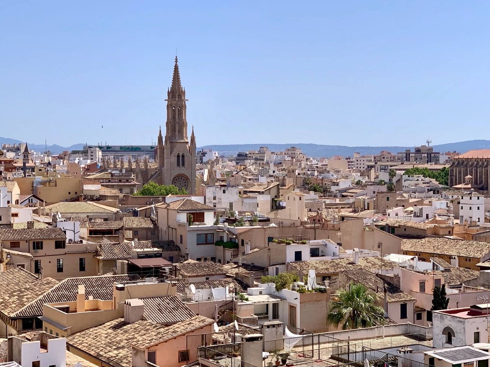 Blick über die Altstadt von Palma de Mallorca